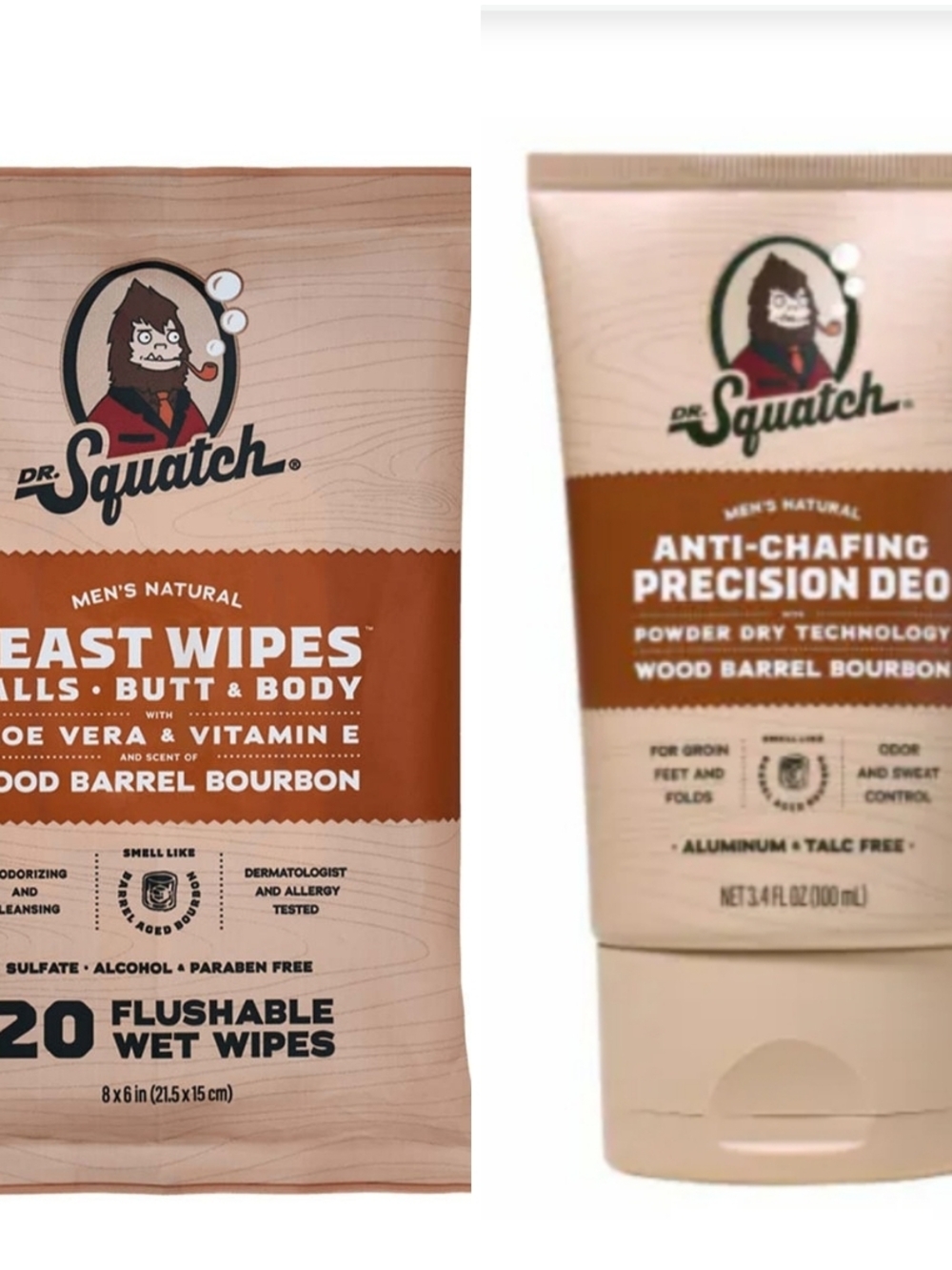 🆕️ Dr. Squatch Men's Wood Barrell Bourbon Bundle